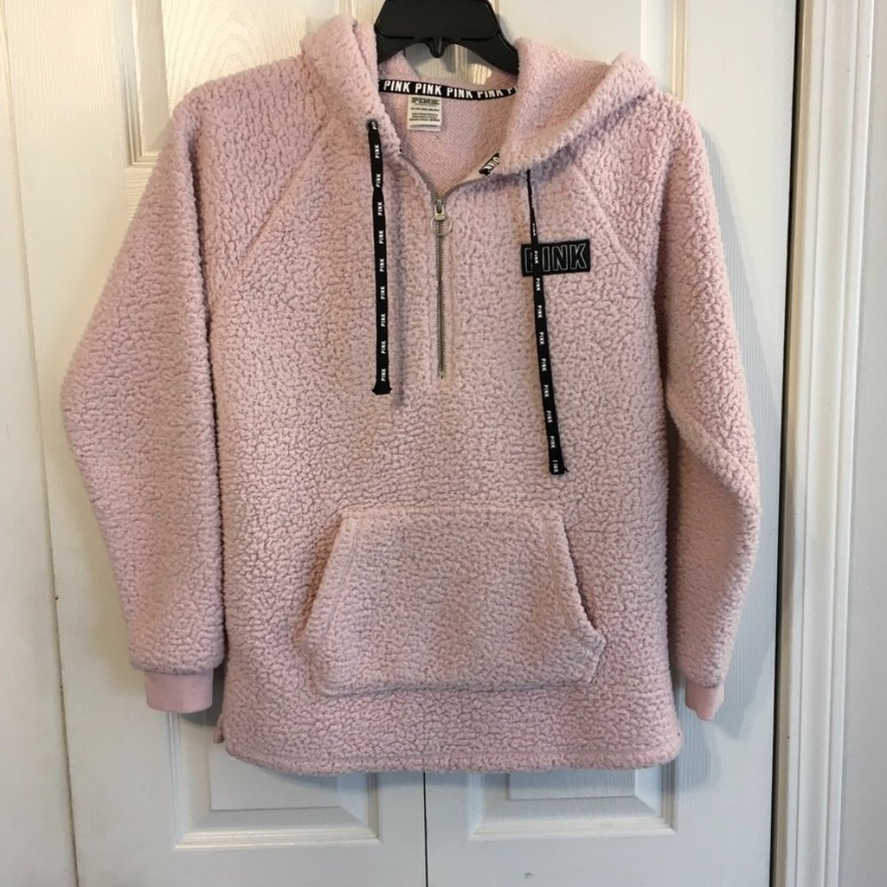 PINK Victoria's Secret Sherpa Hoodie